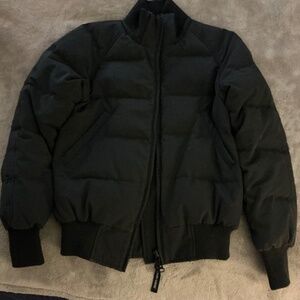 Canada Goose Women Black Bomber Down Jacket